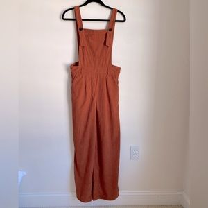 Cider burnt orange women’s overalls
